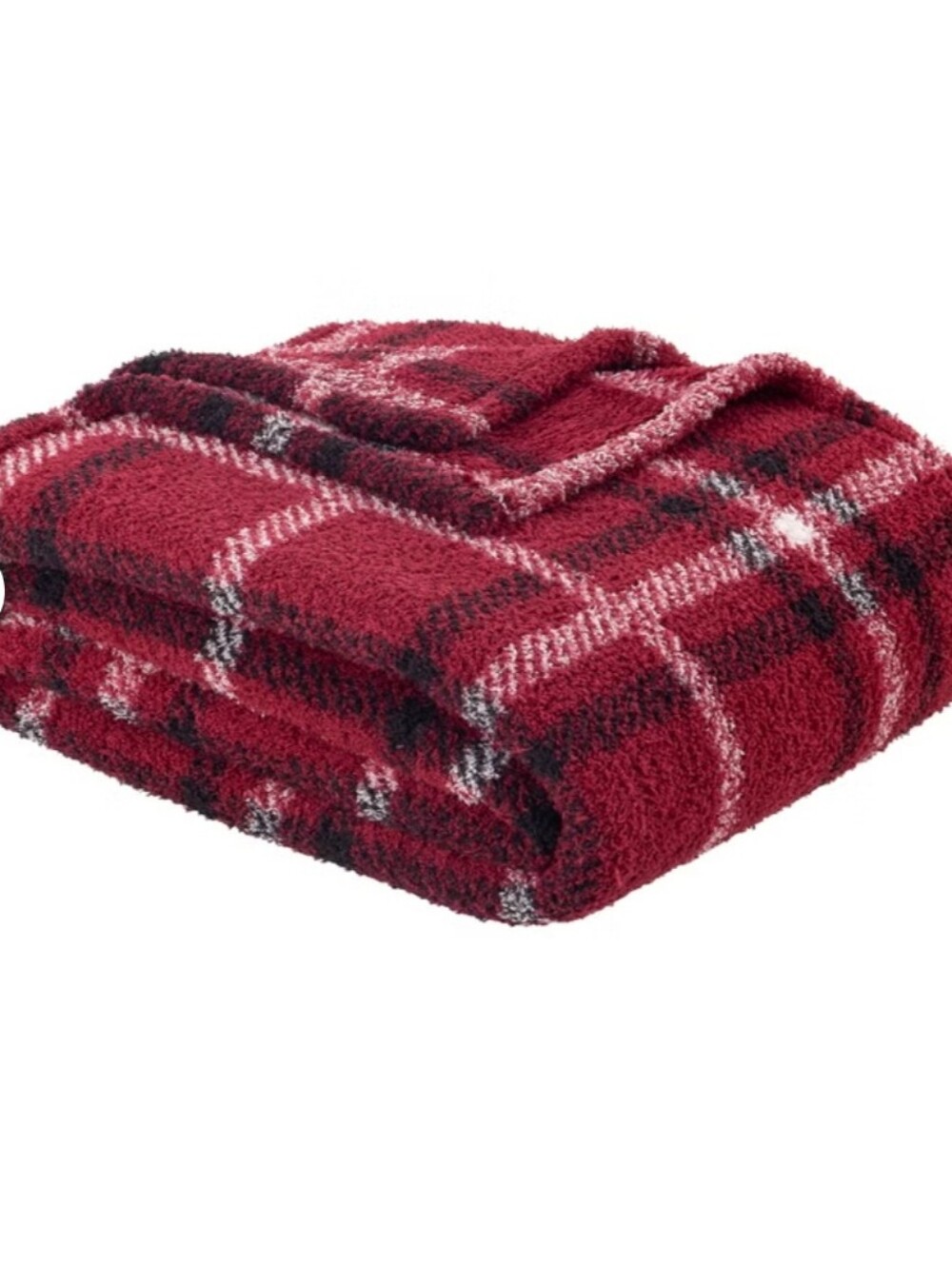 Berkshire | Bedding | Berkshire Retro Red Plaid Ultra Plush Throw New ...